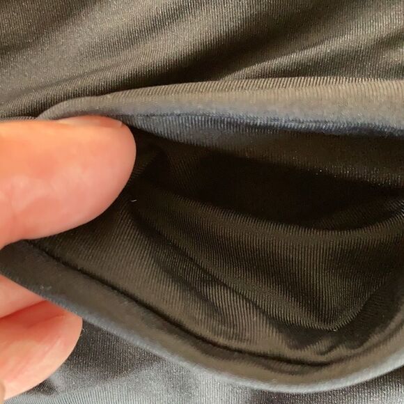 Land’s End Plus Standard Sizes swimsuit, cover-up leggings Navy Blue Various - Picture 12 of 13